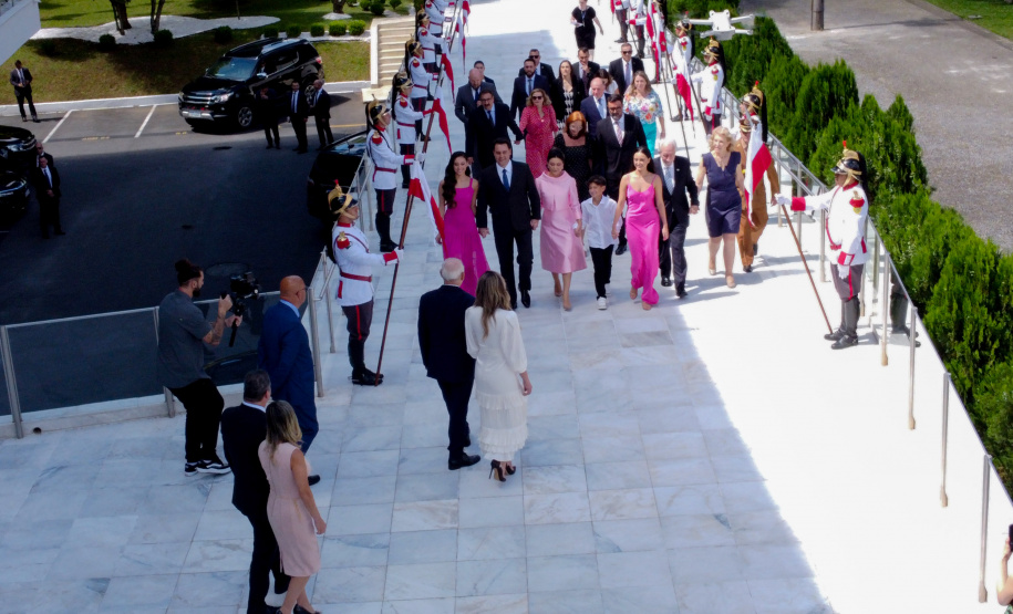 Ratinho Junior e Darci Piana tomam posse para mais quatro anos de mandato