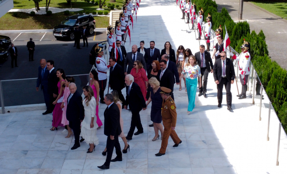 Ratinho Junior e Darci Piana tomam posse para mais quatro anos de mandato