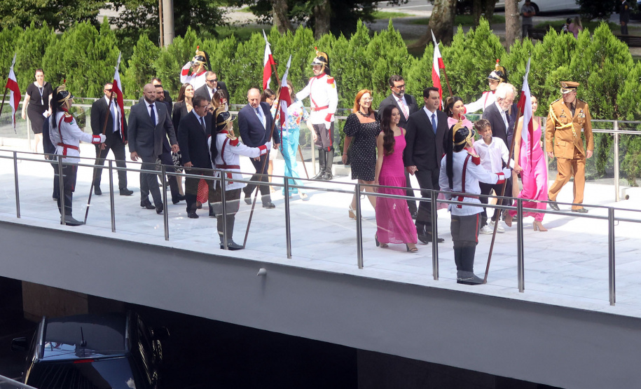 Posse do governador Carlos Massa Ratinho Junior e do vice-governador Darci Piana.