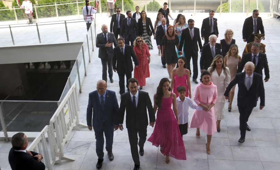 Posse do governador Carlos Massa Ratinho Junior e do vice-governador Darci Piana.