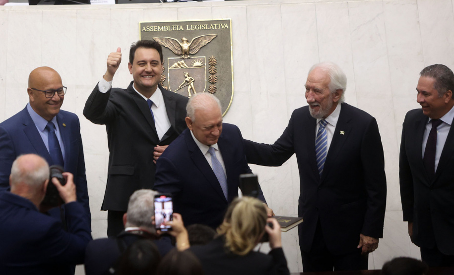 Posse do governador Carlos Massa Ratinho Junior e do vice-governador Darci Piana.