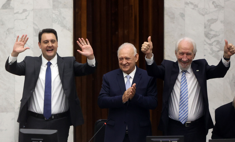 Posse do governador Carlos Massa Ratinho Junior e do vice-governador Darci Piana.