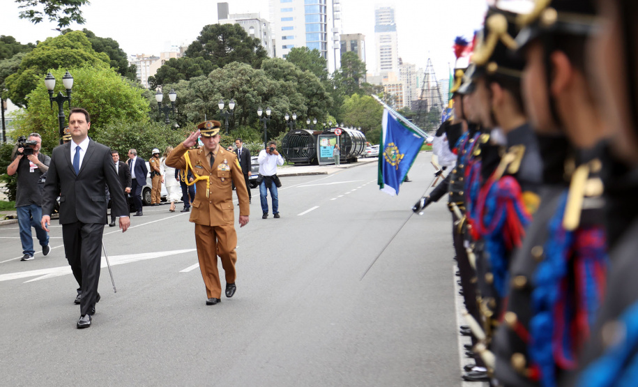 Posse do governador Carlos Massa Ratinho Junior e do vice-governador Darci Piana.