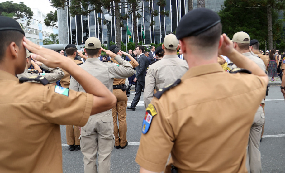 Posse do governador Carlos Massa Ratinho Junior e do vice-governador Darci Piana.