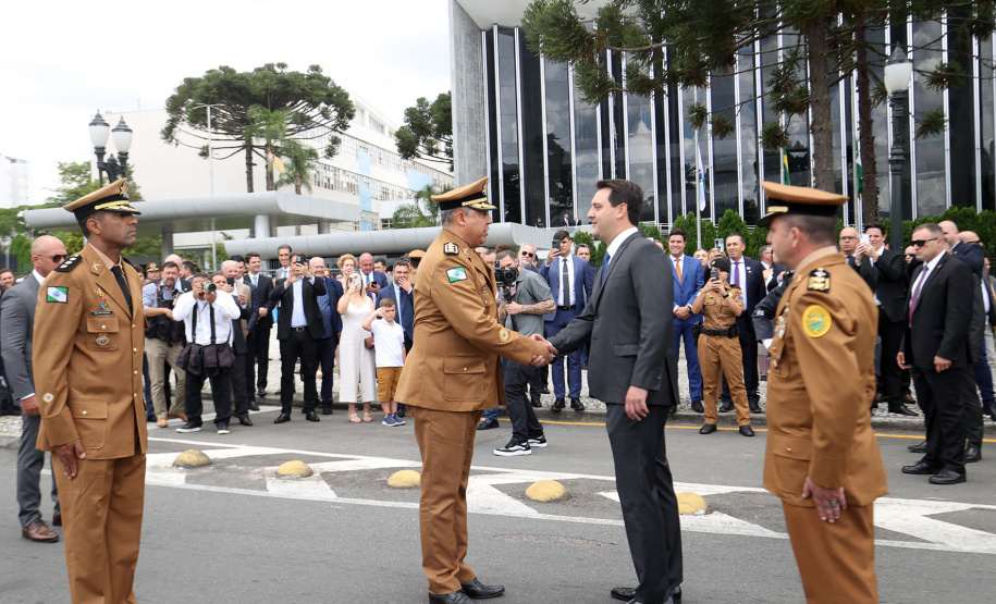 Posse do governador Carlos Massa Ratinho Junior e do vice-governador Darci Piana.