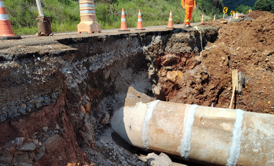 Governo investe R$ 7,65 milhões para recuperação emergencial da PR-170 em Bituruna