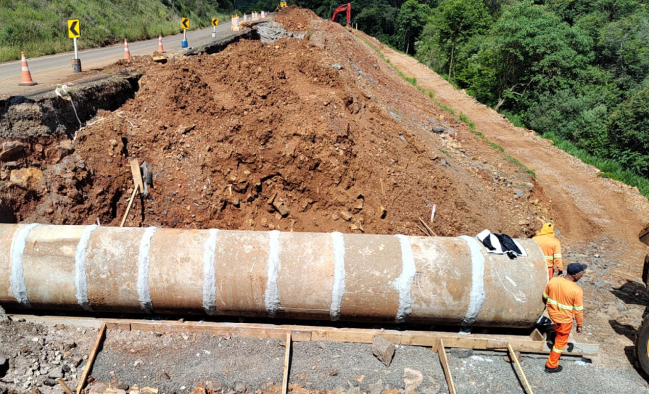 Governo investe R$ 7,65 milhões para recuperação emergencial da PR-170 em Bituruna