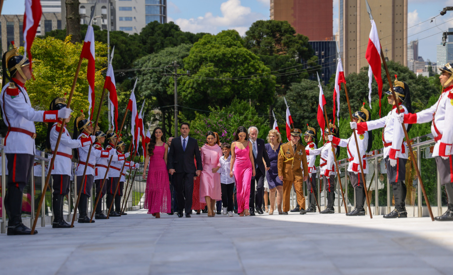 Posse do governador Carlos Massa Ratinho Junior e do vice-governador Darci Piana.