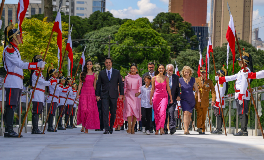 Posse do governador Carlos Massa Ratinho Junior e do vice-governador Darci Piana.