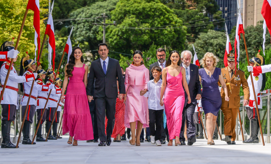 Posse do governador Carlos Massa Ratinho Junior e do vice-governador Darci Piana.