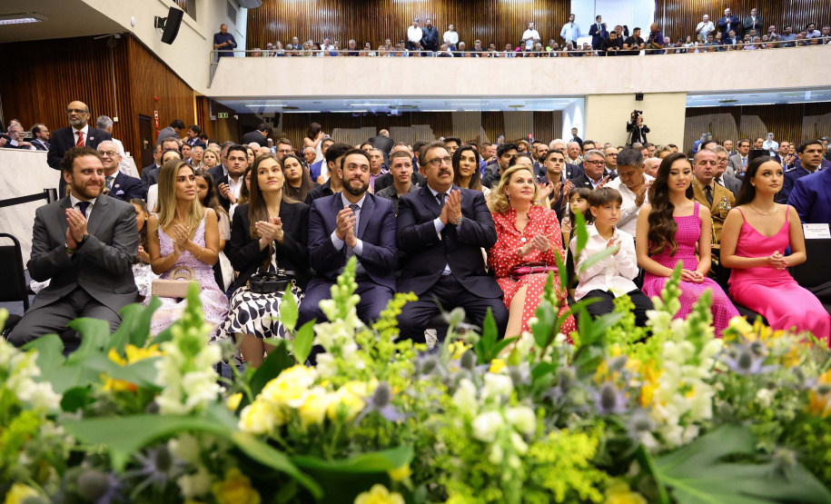 Posse do governador Carlos Massa Ratinho Junior e do vice-governador Darci Piana.