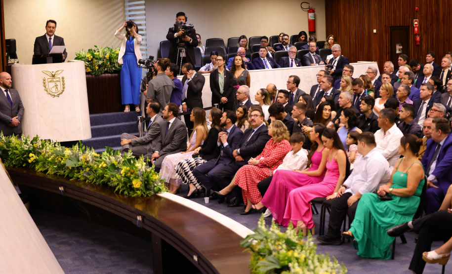 Posse do governador Carlos Massa Ratinho Junior e do vice-governador Darci Piana.