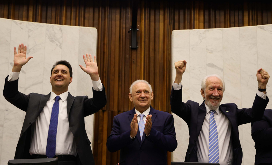 Posse do governador Carlos Massa Ratinho Junior e do vice-governador Darci Piana.