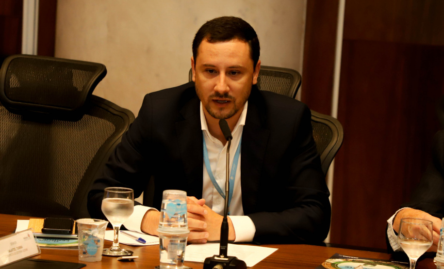 Vice-Governador Darci Piana em reunião com a Câmara de Comercio Brasil Canada.