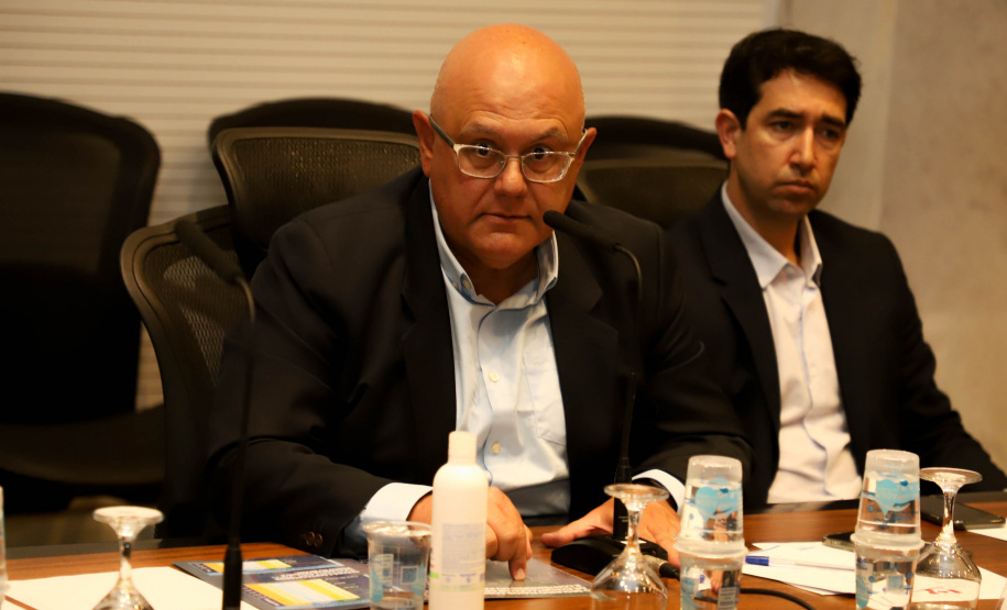 Vice-Governador Darci Piana em reunião com a Câmara de Comercio Brasil Canada.