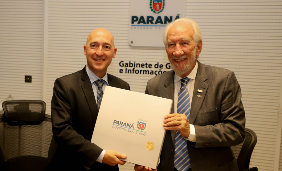 Vice-Governador Darci Piana em reunião com a Câmara de Comercio Brasil Canada.