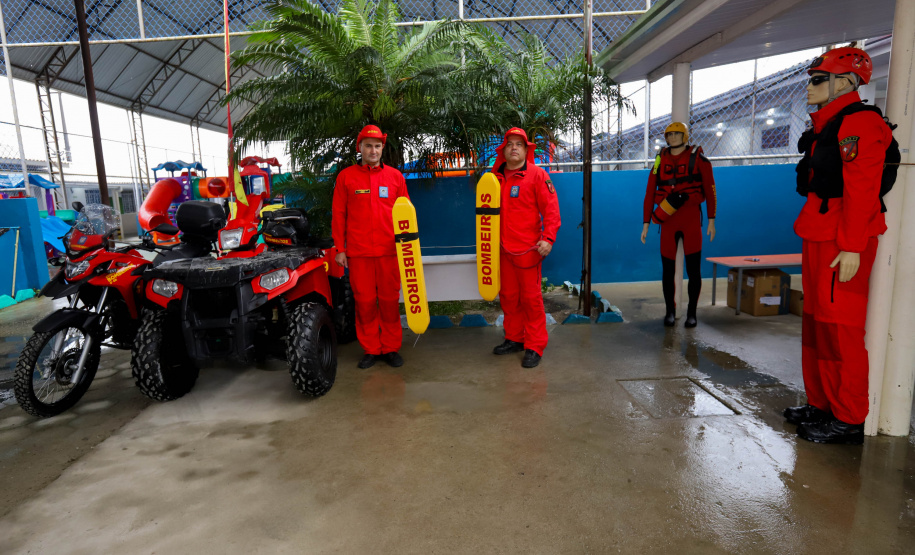SESP-Forças de segurança pública realizam exposisão em Matinhos. Fotos:Ari Dias/AEN
