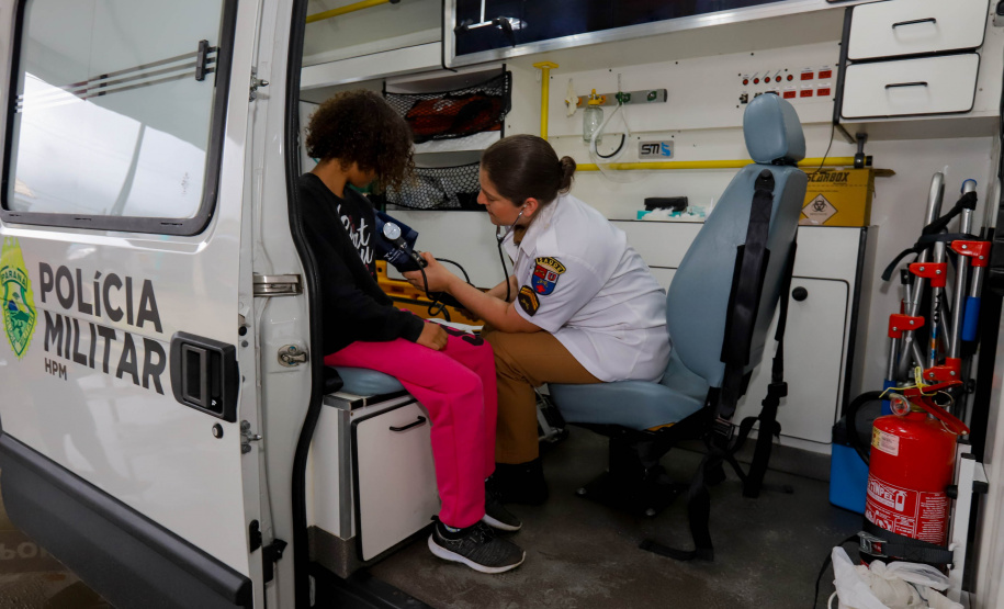 SESP-Forças de segurança pública realizam exposisão em Matinhos. Fotos:Ari Dias/AEN