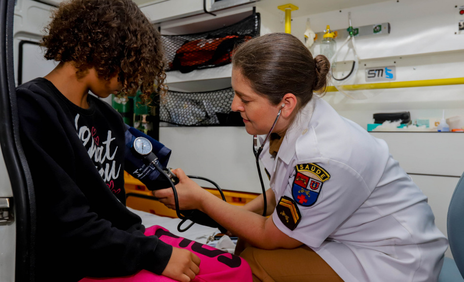 SESP-Forças de segurança pública realizam exposisão em Matinhos. Fotos:Ari Dias/AEN