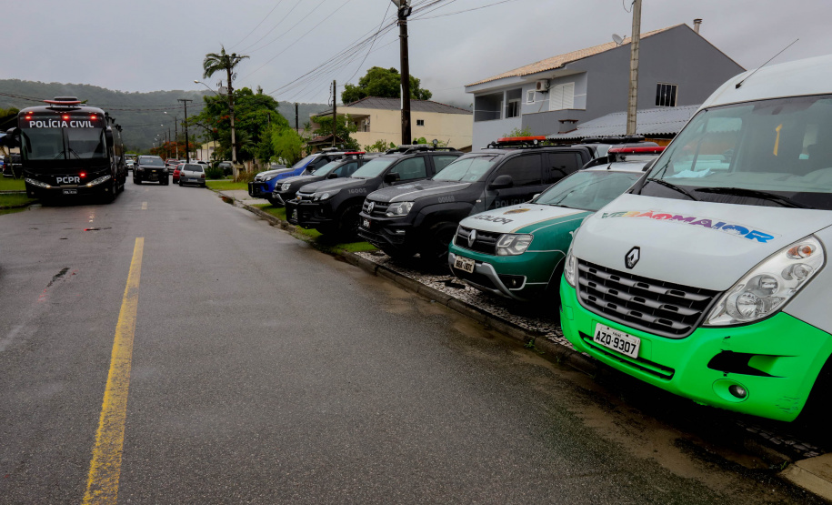 SESP-Forças de segurança pública realizam exposisão em Matinhos. Fotos:Ari Dias/AEN