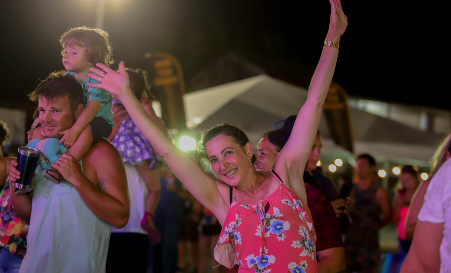 Show de Dell Cavalini em Pontal do Paraná