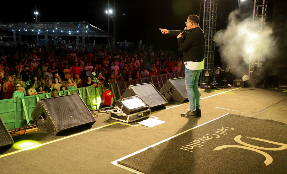Show de Dell Cavalini em Pontal do Paraná