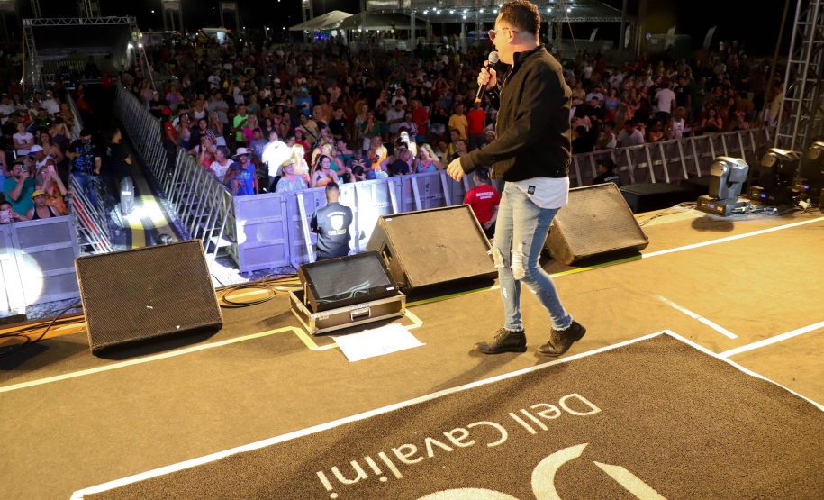 Show de Dell Cavalini em Pontal do Paraná
