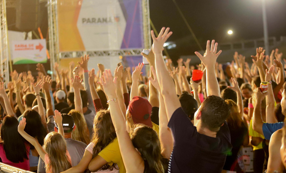 Show de Edson e Hudson em Pontal do Paraná