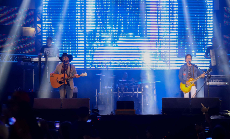 Show de Edson e Hudson em Pontal do Paraná