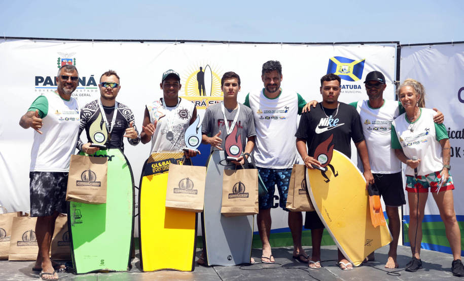 1ª etapa do Circuito Paranaense de Bodyboarding movimentou as areias de Guaratuba no fim de semana