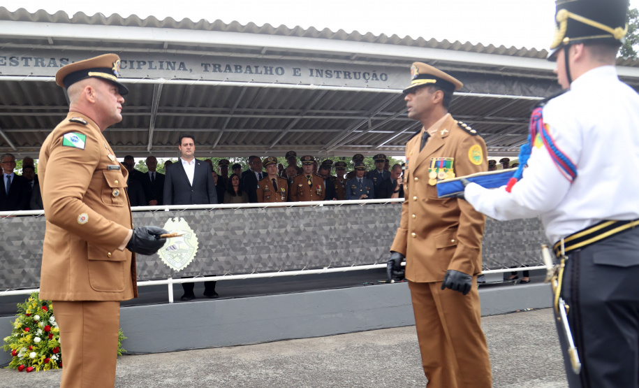 Governador nomeia coronel Sérgio Almir Teixeira para o comando da Polícia Militar do Paraná