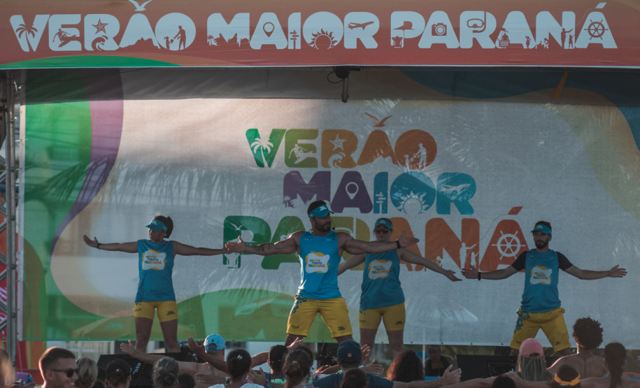Verão Maior Paraná atende cerca de 150 mil veranistas em atividades esportivas e de lazer durante a primeira semana