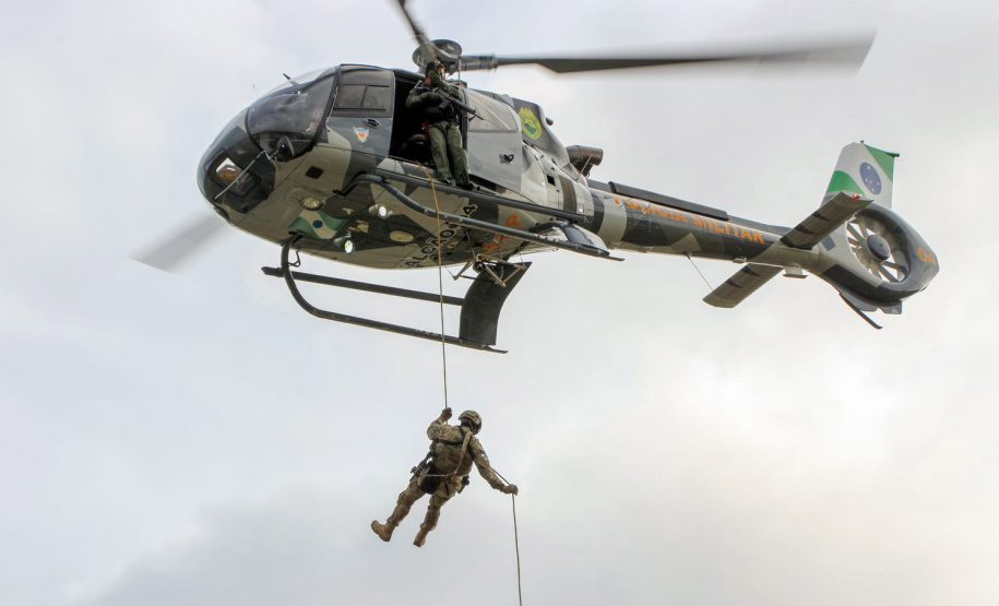 Comando Especializado da PMPR apreendeu cerca de 40 toneladas de drogas em um ano de atuação