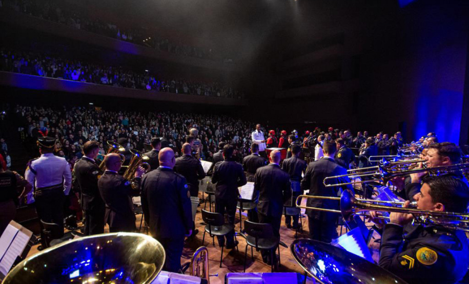 Banda da Polícia Militar do Paraná fará apresentações durante o Verão Maior -
