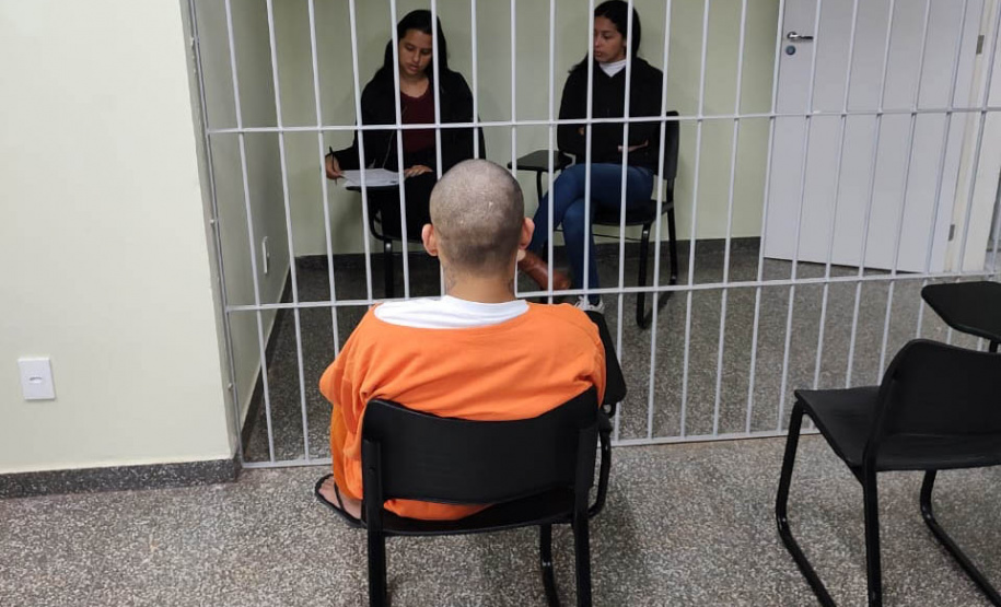 Projeto integrador na Penitenciária de Foz do Iguaçu auxilia triagem de custodiados