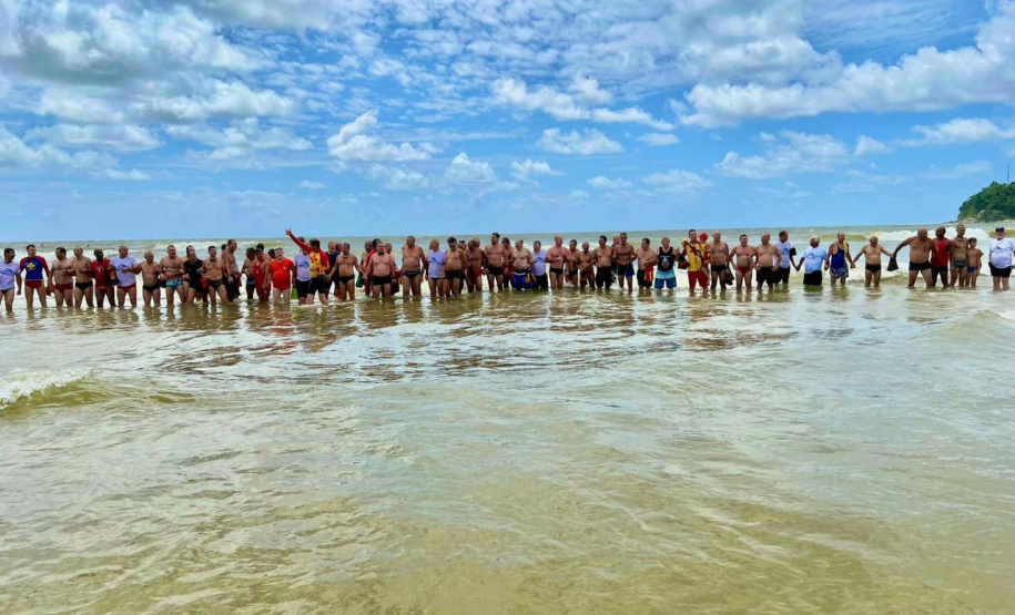 Corpo de Bombeiros do Paraná realiza a 23ª edição da Travessia dos Veteranos em Guaratuba