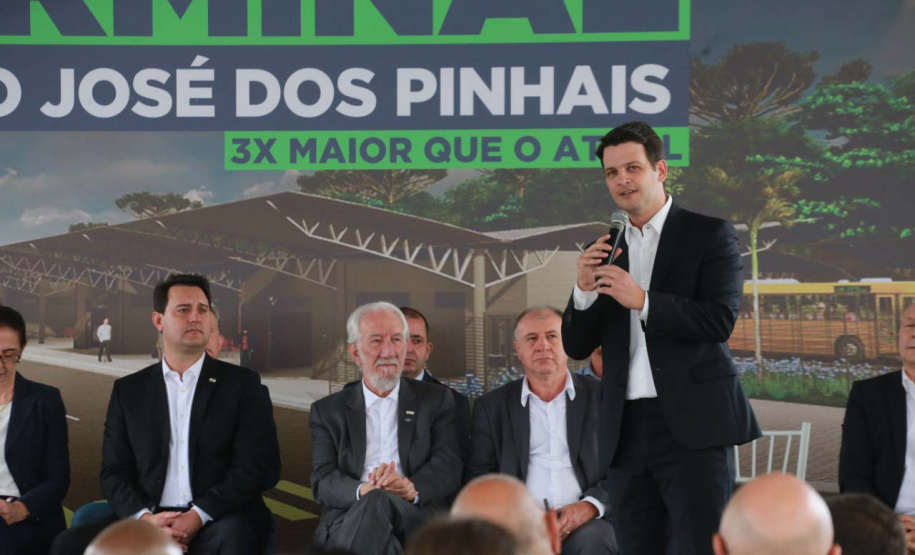 Governador autoriza início da construção do novo terminal de São José dos Pinhais