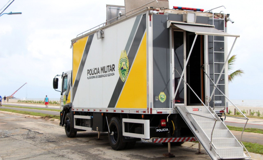 PMPR cria rede de comunicação móvel que vai atuar em grandes eventos no Verão Maior Paraná