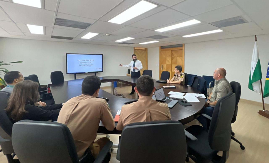 Secretário Hudson conclui agenda de encontros com representantes das forças de segurança