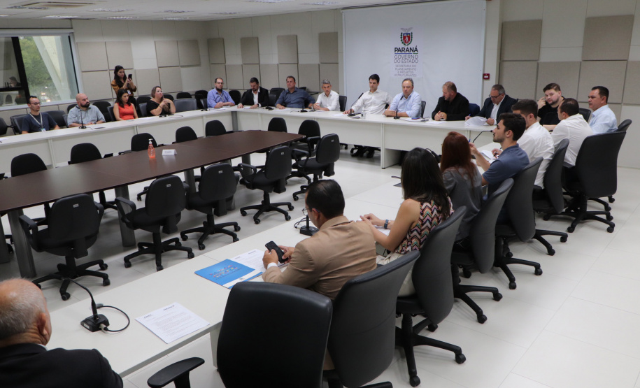 Prefeitos da Assomec e governo debatem os próximos passos do PDUI da Região metropolitana de Curitiba