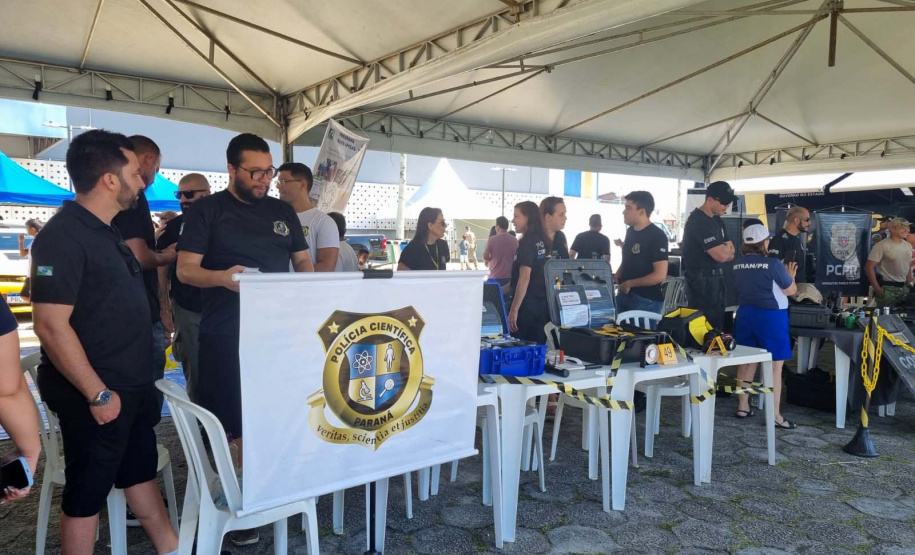 Segurança realiza última exposição do Litoral Cidadão em Paranaguá