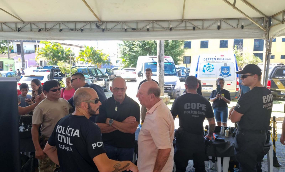 Segurança realiza última exposição do Litoral Cidadão em Paranaguá