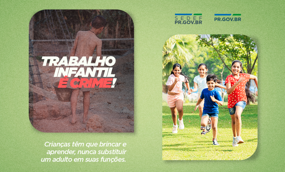 Governo reforça cuidados com as crianças durante o Carnaval e os canais de denúncia