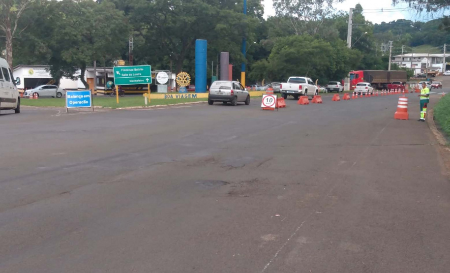 Balanças rodoviárias regional Oeste