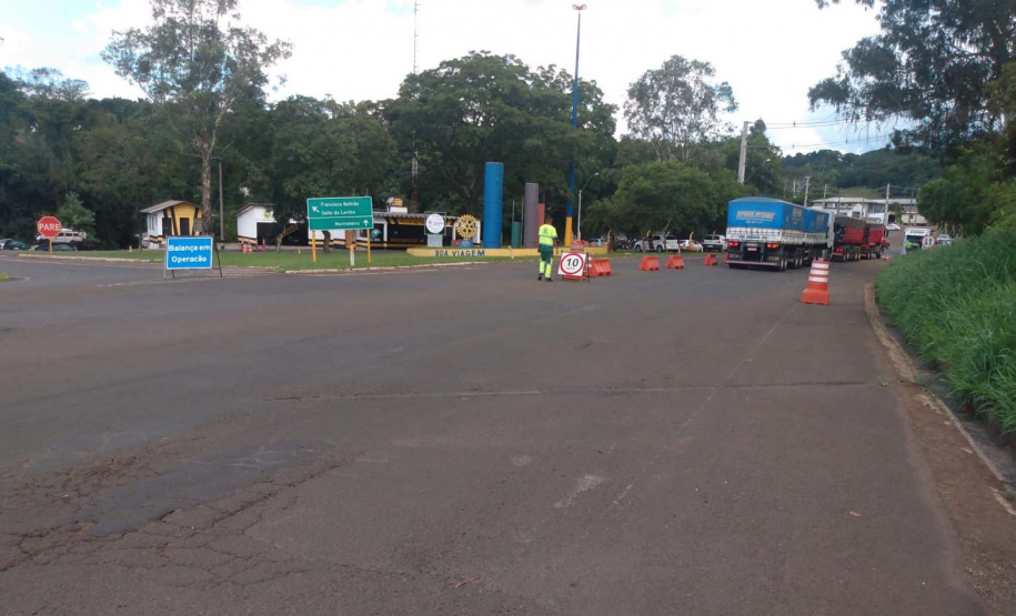 Balanças rodoviárias regional Oeste