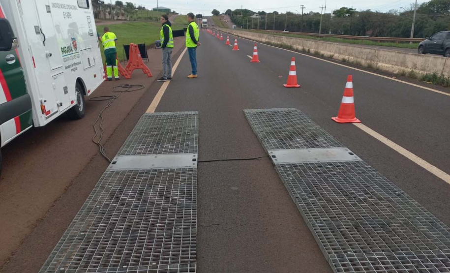 Balanças rodoviárias regional Oeste