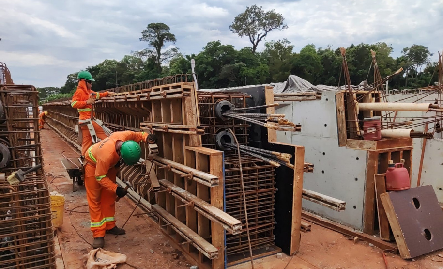 Progresso da duplicação da Rodovia das Cataratas registra salto no início do ano