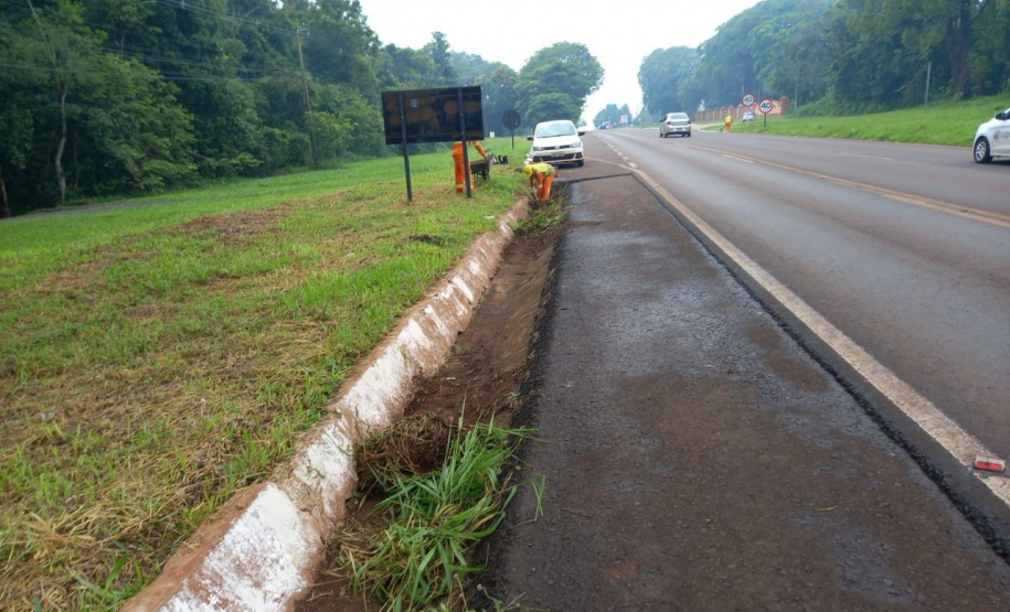 Progresso da duplicação da Rodovia das Cataratas registra salto no início do ano
