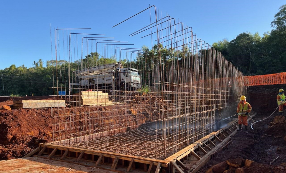 Progresso da duplicação da Rodovia das Cataratas registra salto no início do ano