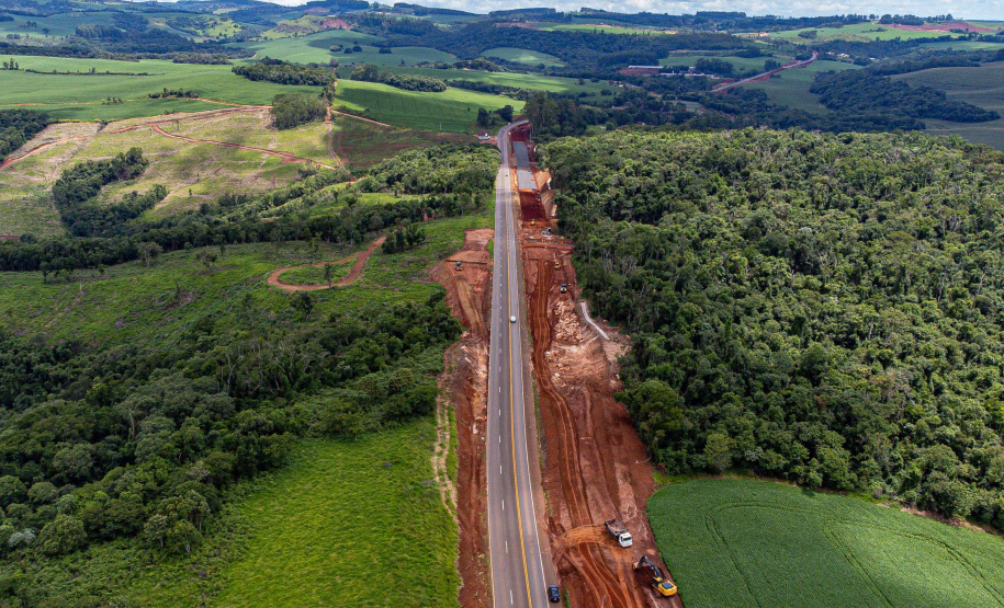 Obras de duplicação de Mauá da Serra a Londrina avançam na região Norte